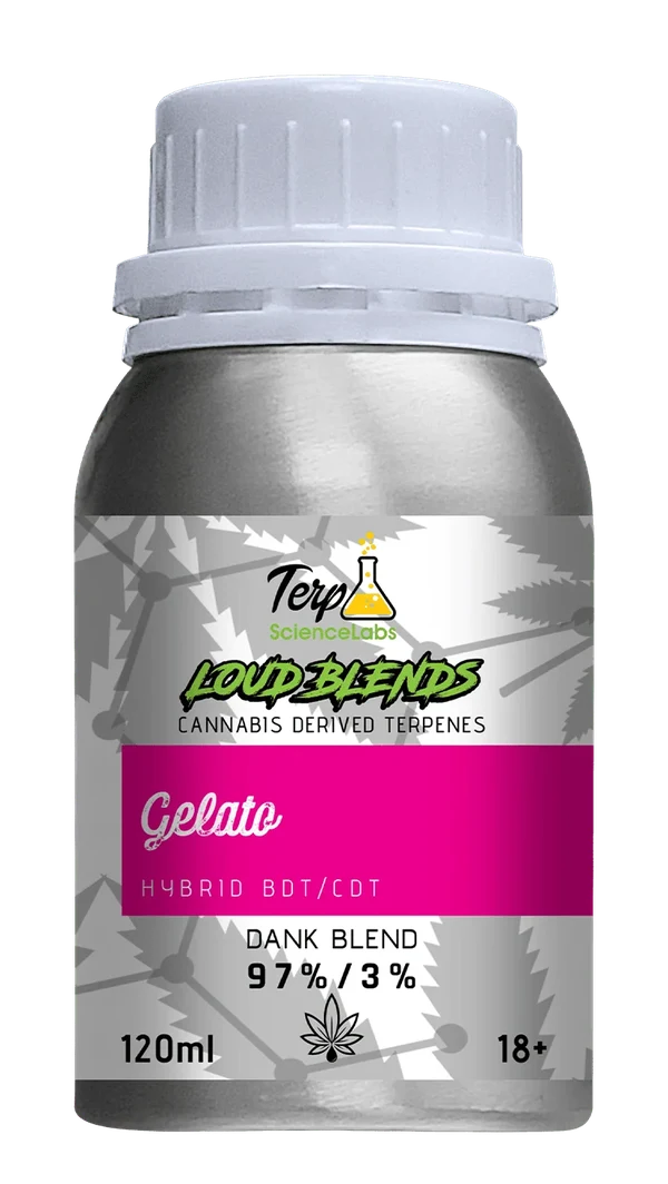 Terp Science Labs Gelato x CDT 120 mL bottle